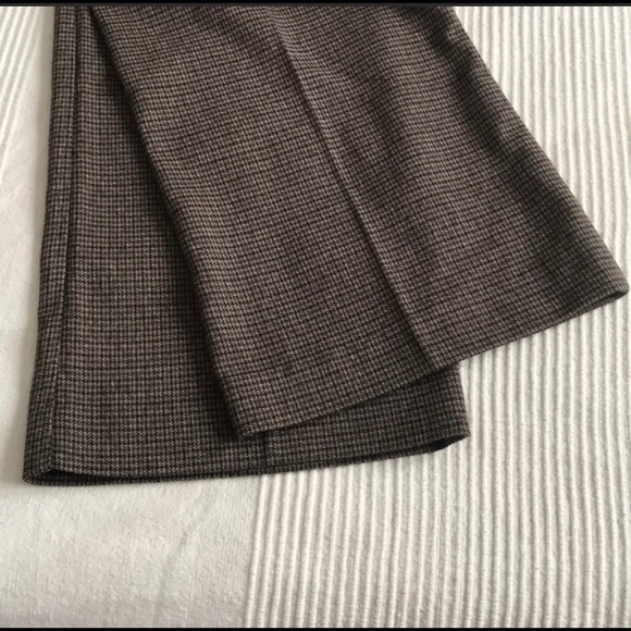Reitmans Brown Check Dress Pants Size 5 - Picture 9 of 10